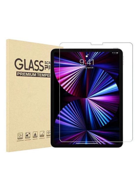 For Ipad Tempered Film For Apple Pro11 Inch 10.2 HD Explosion-proof Film Air4 Flat Full Screen Protective Film-Color:Kraft Paper Packaging [photographed Separately Without Film]-Size:Ipad Pro 12.9inch [2018-2023] Model