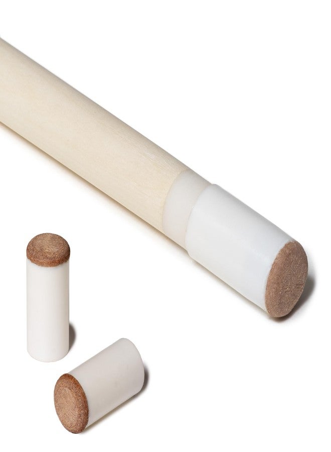 OKKO Billiard Pool Cue Slip-On Tips Medium/Hard, Pack of 100 (12 mm) - Image 5