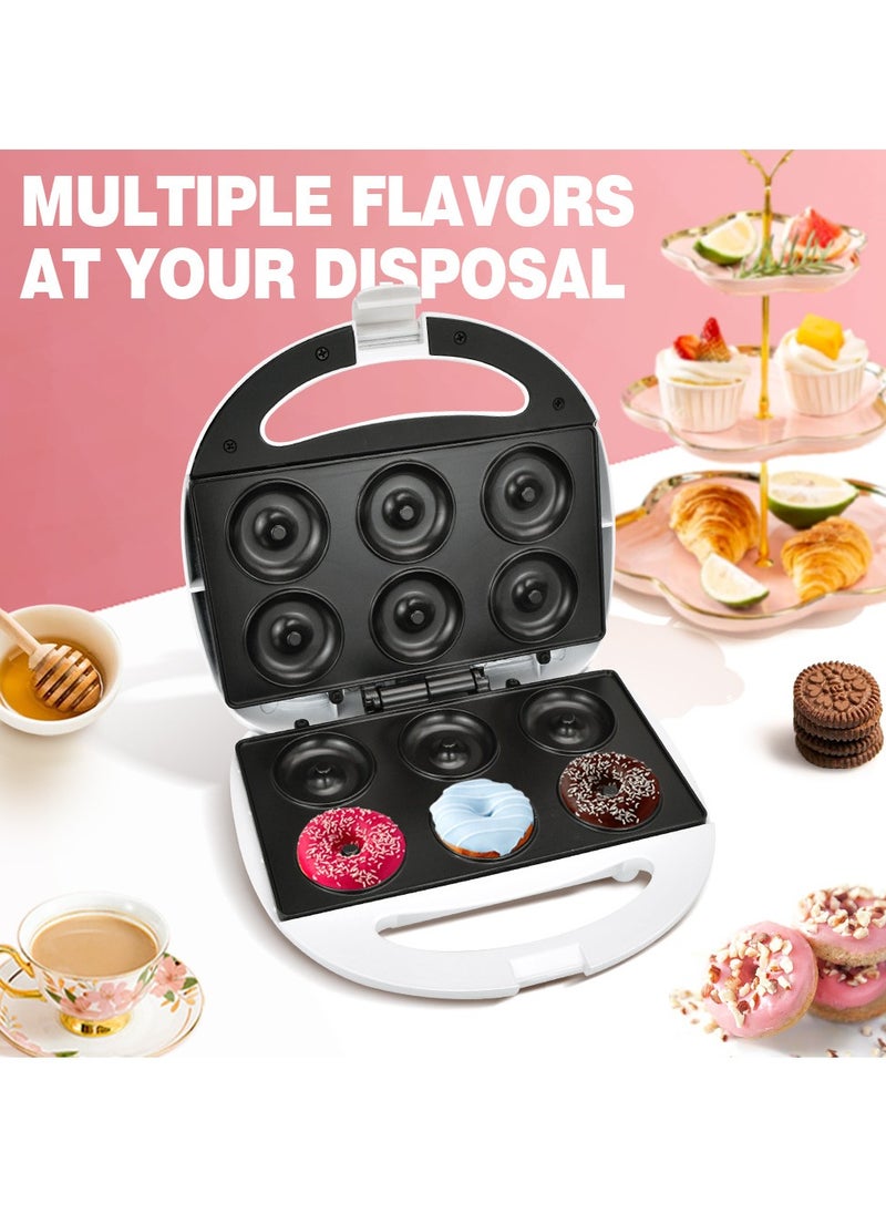 Household Double-sided Heating Breakfast Machine Donut Machine 6 Holes