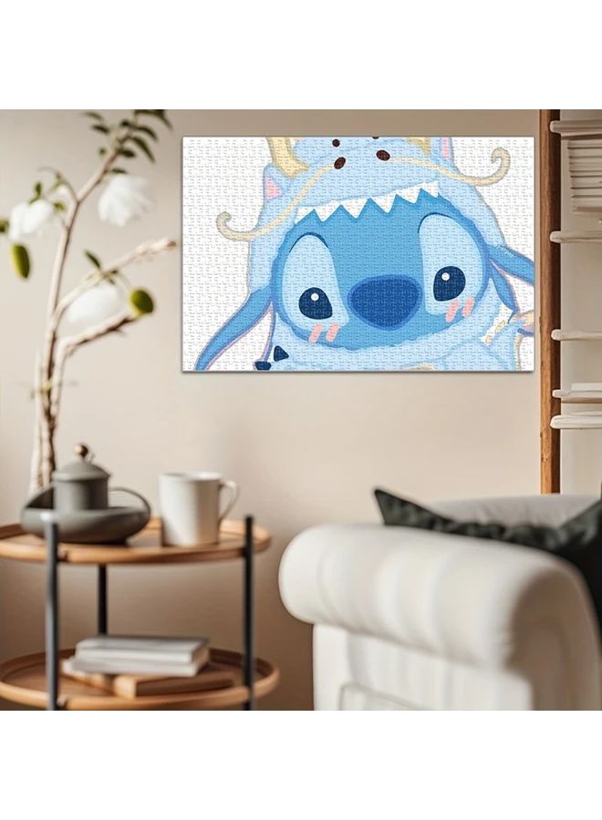 1000PCS Stitch Wooden Jigsaw Puzzle Mini Creative Toy Family Game Home Decor Gift - Image 4