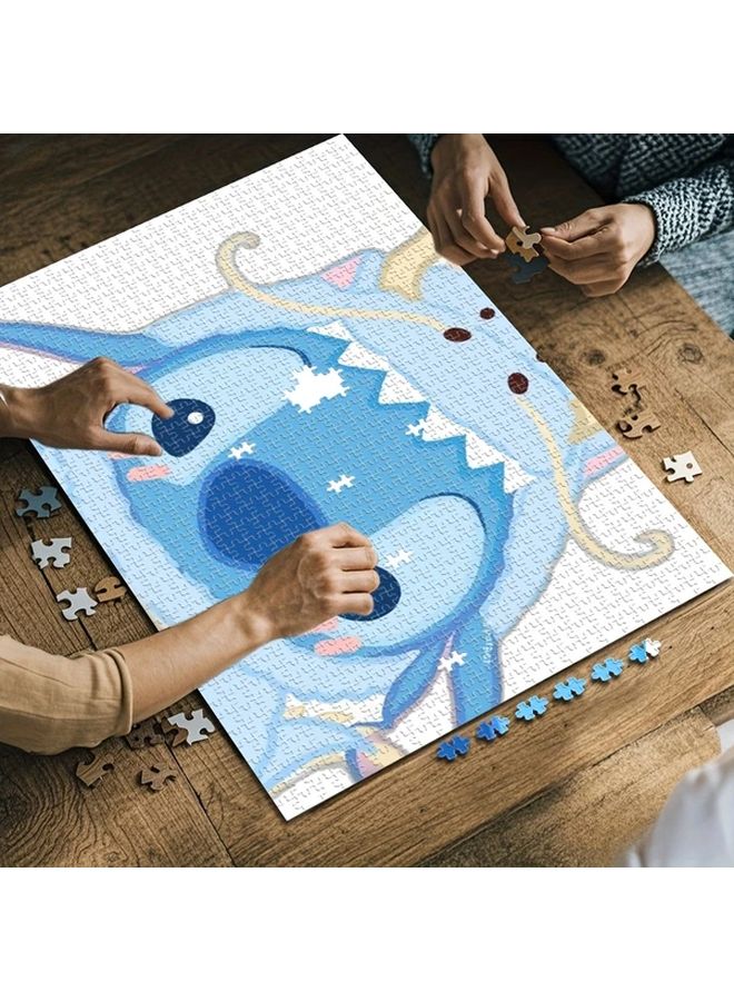 1000PCS Stitch Wooden Jigsaw Puzzle Mini Creative Toy Family Game Home Decor Gift - Image 2