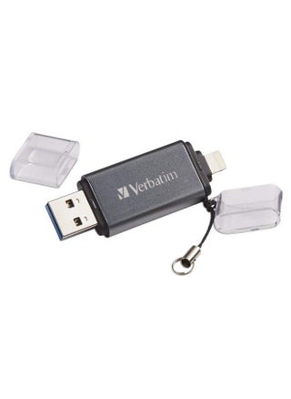 64Gb Store ‘N’ Go Dual Usb 3.0 Flash Drive For Apple Lightning Devices Graphite - pzsku/ZA1BCC7CDD241DE15F25DZ/45/_/1693549162/ec6e07ab-6e36-492b-808f-aec866f51452
