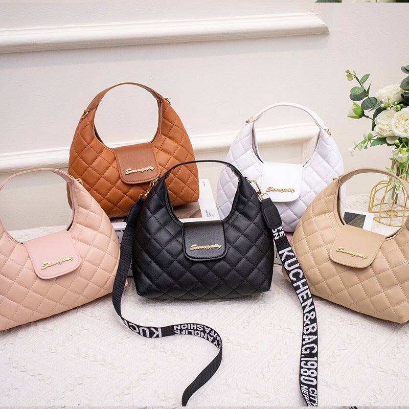 2023 Korean Fashion Handbag Women'S Bag Diamond Messenger Bag Trendy Shoulder Bag - Image 4