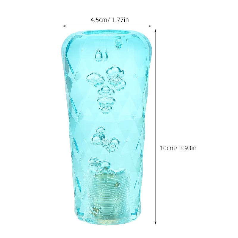 Shift Knob Stick Universal Crystal Transparent Bubble Throw Gear Shifter 10cm for Manual Transmission Vehicles Shift Knob Gear Gear Lever - Image 2