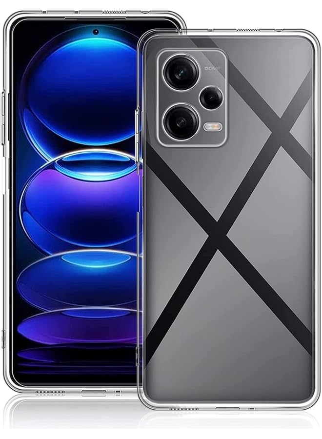 إيروريكس متوافق مع جراب Xiaomi Redmi Note 12 Pro 5G جراب شفاف ممتص للصدمات من مادة TPU مع زوايا معززة غطاء حماية مضاد للصدمات ومضاد للسقوط لهاتف Xiaomi Redmi Note 12 Pro 5G جراب 6.67 بوصة - Image 1