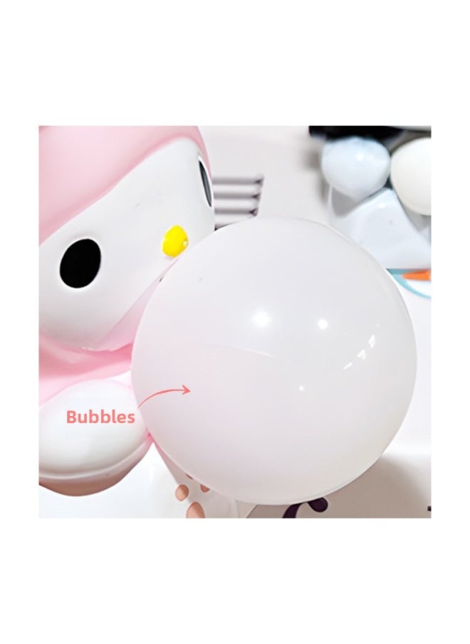 Generic - Sanrio Kulomi Blowing Bubbles Slow Rebound Decompression Artifact Vent Cartoon Decompression Pinch Music Non-toxic Stall-Color:Replacement Bubbles [excluding Pinch]-[fun Pinch Fun] Unzip A Good Mood - Image 1