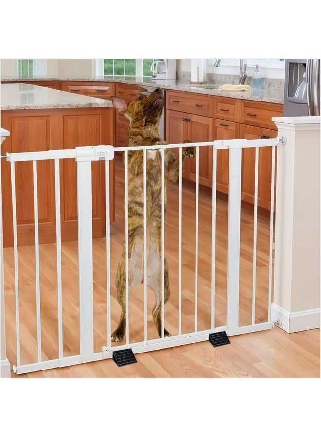 asdmm Pet Gate Triangle Stabilizer Support, Anti-Kick Fall Prevention Reinforcement Card Slot for 4/5 Inch Fence Barrier Stair Railing (4) - Image 4