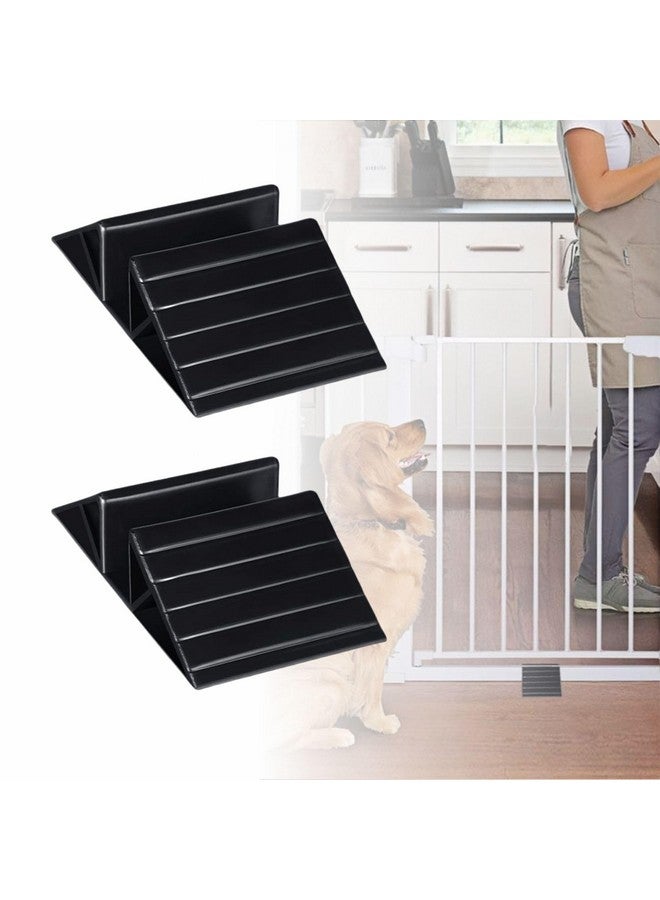 asdmm Pet Gate Triangle Stabilizer Support, Anti-Kick Fall Prevention Reinforcement Card Slot for 4/5 Inch Fence Barrier Stair Railing (4) - Image 1