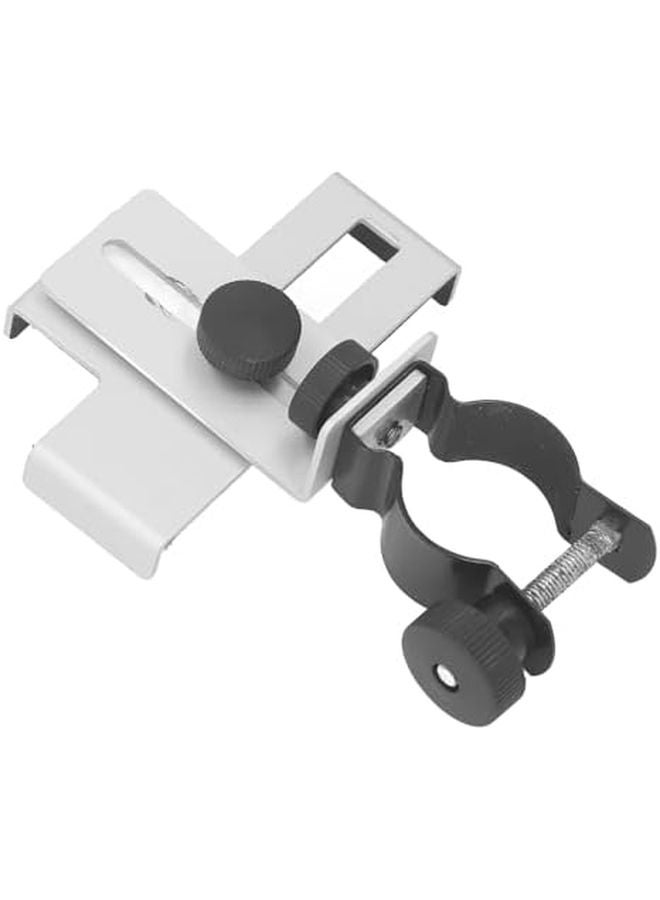 حامل الهاتف الذكي المعدني للتلسكوبات والمجاهر قابل للدوران 360 درجة وعرض قابل للتعديل - Image 5