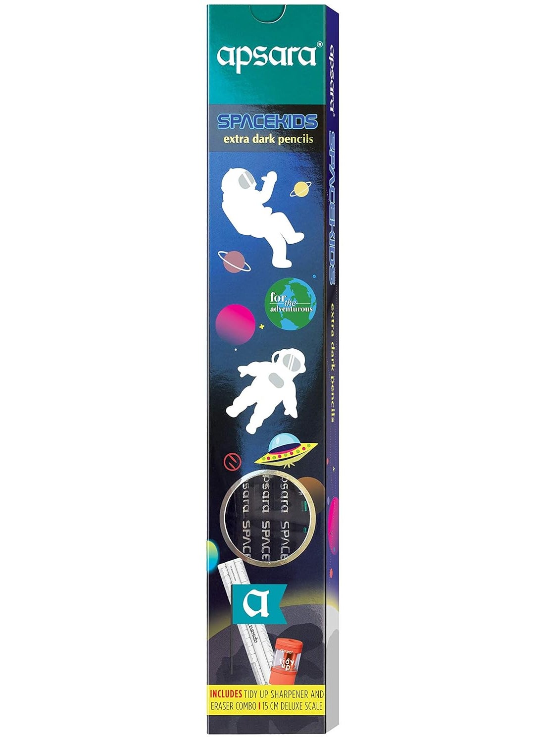 Apsara Space Kids Extra Dark Pencil Hexagonal Body for Strong Grip Easy Sharpening Good Handwriting Free Sharpener Eraser NonToxic Use for Student office person Pack of 10 - pzsku/ZA1BD215E73B95D40150FZ/45/1748264641/4b6b08b7-0b67-42ae-b3cb-31fc868d98e8