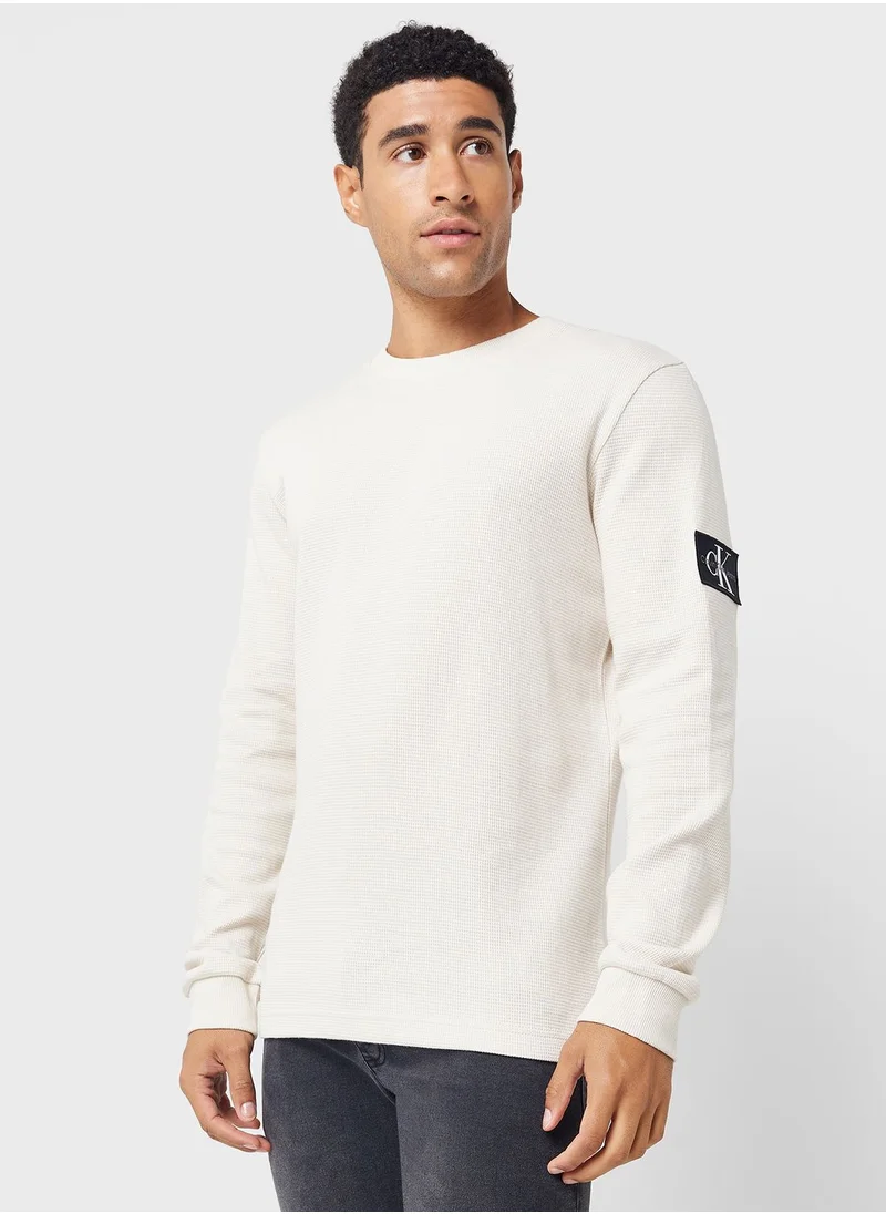 Calvin Klein Jeans Logo Crew Neck T-Shirt