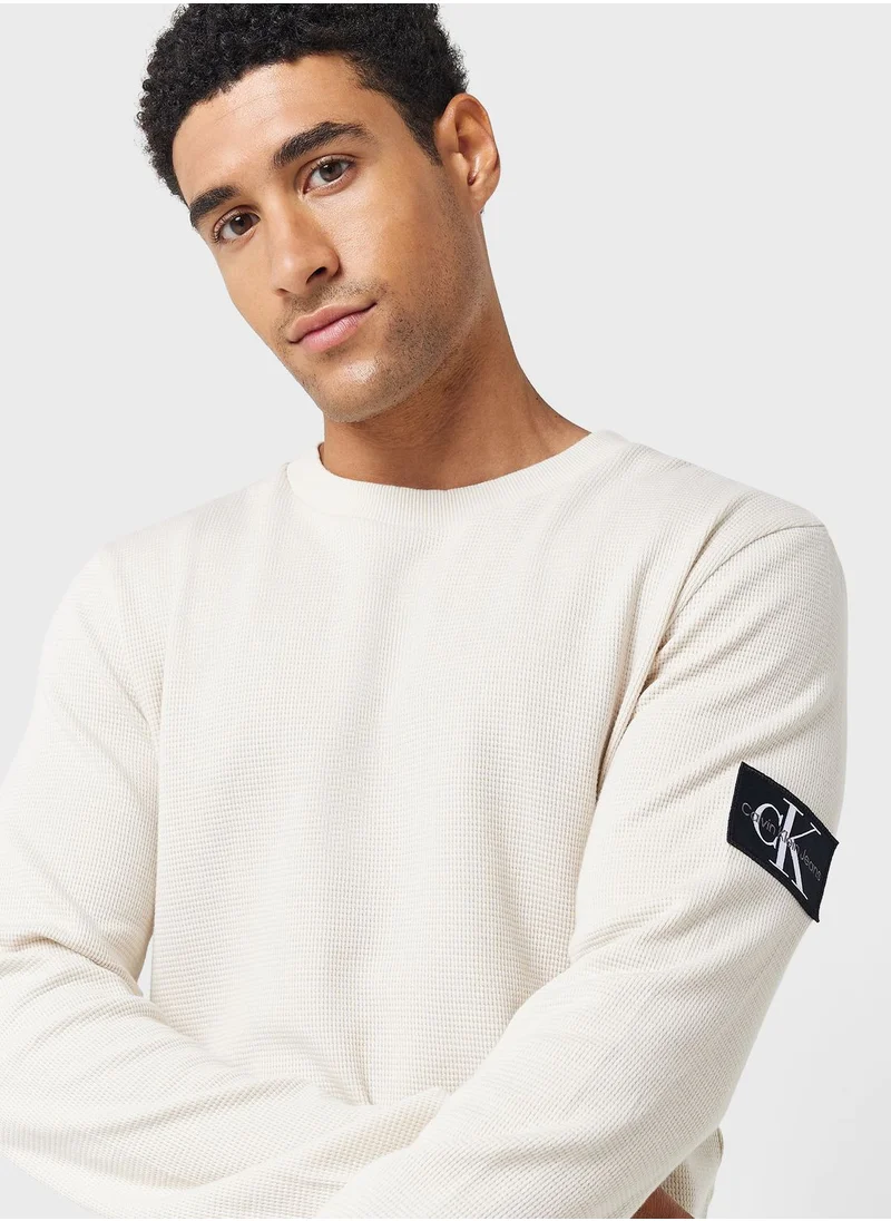 Calvin Klein Jeans Logo Crew Neck T-Shirt