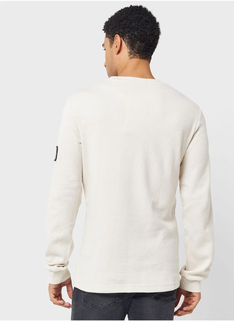 Calvin Klein Jeans Logo Crew Neck T-Shirt