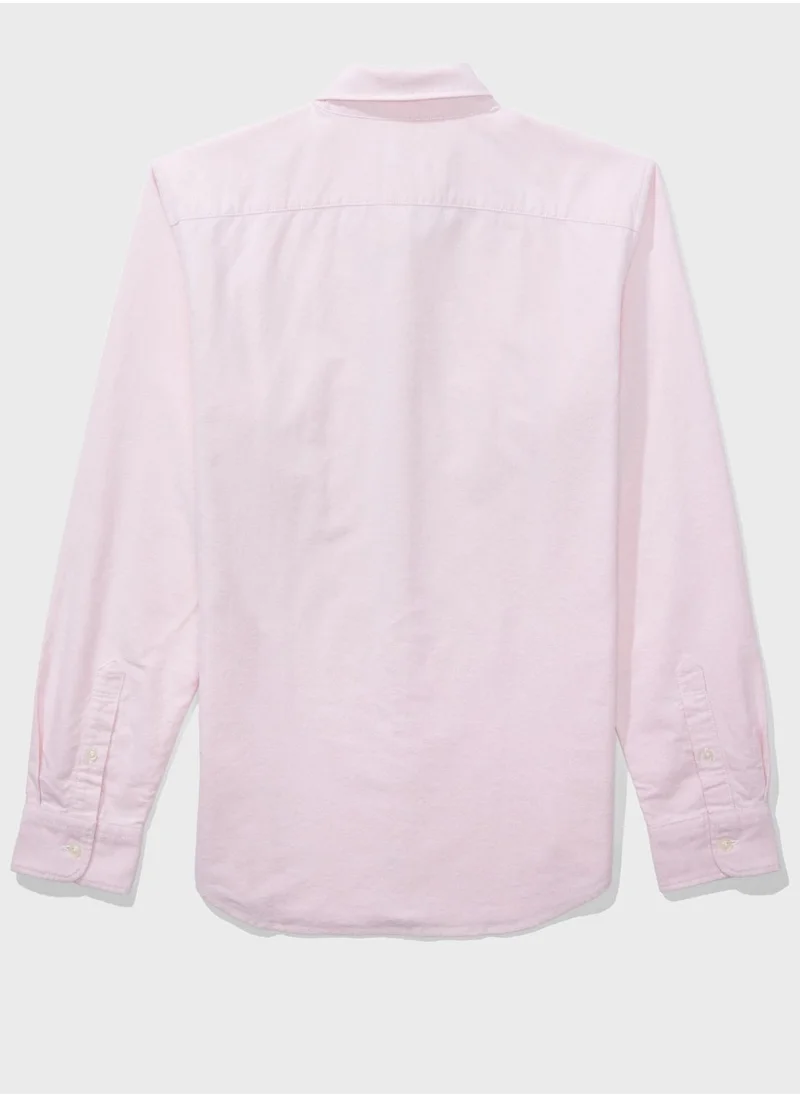 American Eagle Oxford Slim Fit Shirt