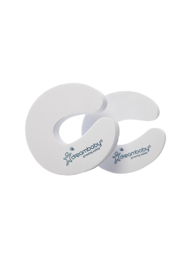 dreambaby Pack Of 2 Door Stopper, White  - Image 1