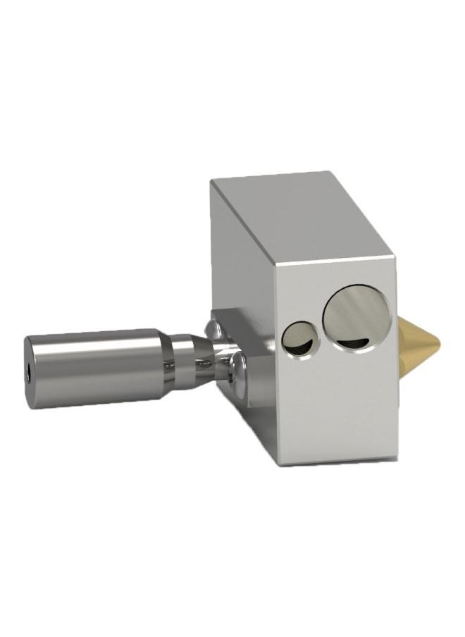 NIBEMINENT Brass Nozzle Print Head For Zortrax M200 3D Printer Silver  - Image 2