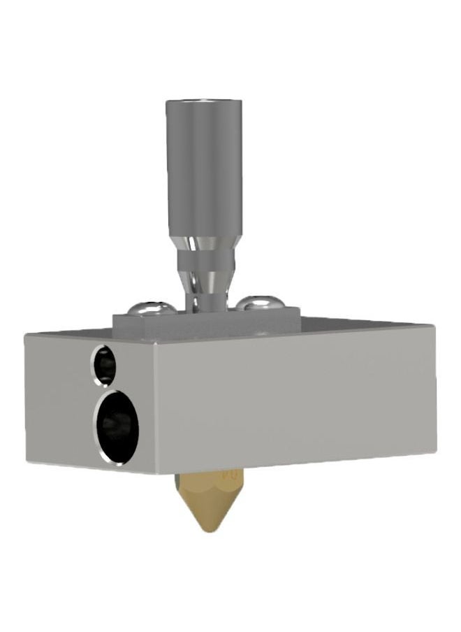 NIBEMINENT Brass Nozzle Print Head For Zortrax M200 3D Printer Silver  - Image 4