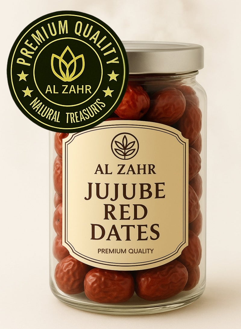 زهر تمر العناب الأحمر المجفف الفاخر - 100% نقي وعالي الجودة، منتقى يدويًا، فاكهة العناب الأحمر المجففة طبيعيًا / العناب الأحمر / التمر الصيني للاستخدام في البستنة - Image 2