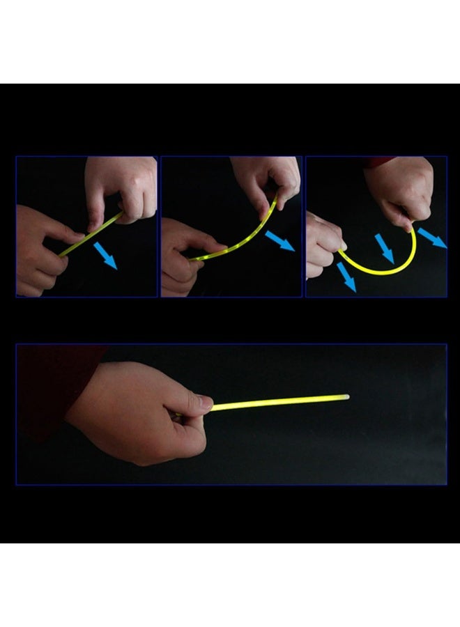 ECVV 100-Pack Multi-Color Glow Sticks with Connectors - Image 2