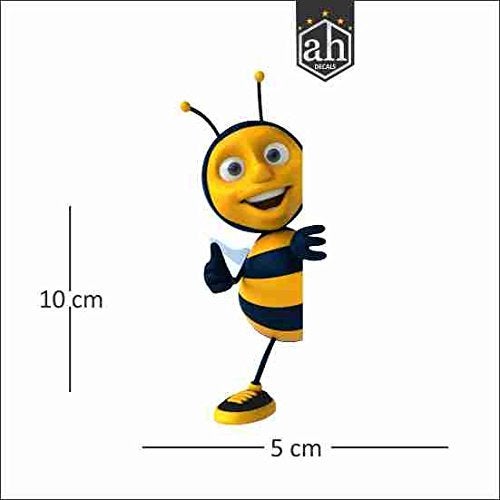 AH Decals Amazing Animated 3D Wall Switch Board Stickers for Living Bed Kids Room | (Set of 5) - Image 4
