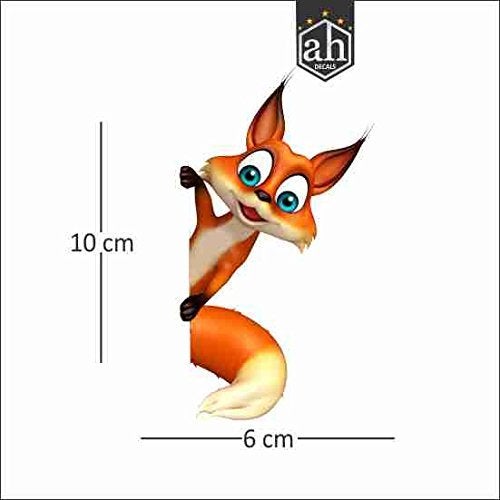 AH Decals Amazing Animated 3D Wall Switch Board Stickers for Living Bed Kids Room | (Set of 5) - Image 3