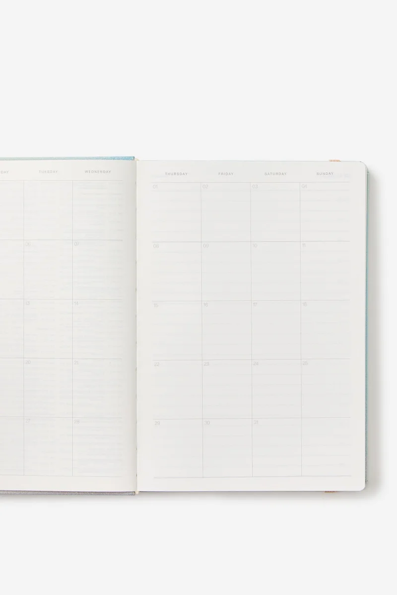 Typo 2026 A5 Daily Hard Metro Diary