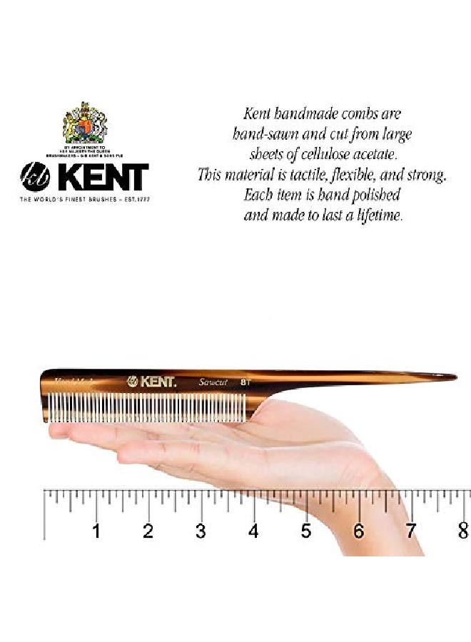KENT 8T Rattail Combs For Hair Care And Style Comb For Hair Styling/Hair Pick For Beard Care Kit Styling Comb/Combs For Men And Combs For Women Parting Comb Rat Tail Comb/ Hair Comb (3 Pack) - Image 4