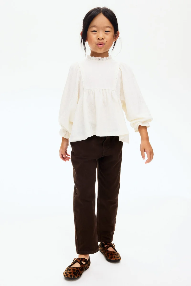 H&M Relaxed paperbag jeans