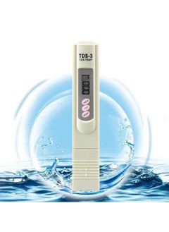 TDS Digital Water Meter, Quality Tester Filter Pen, Precision Quality Testing Purity of Drinking Water, Pools and Aquariums
