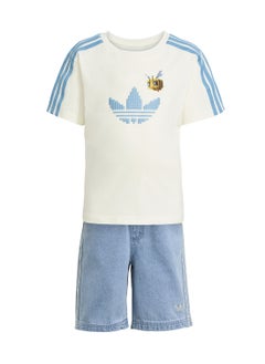 Adidas Kids Minecraft T-Shirt & Short Set  - Image 5