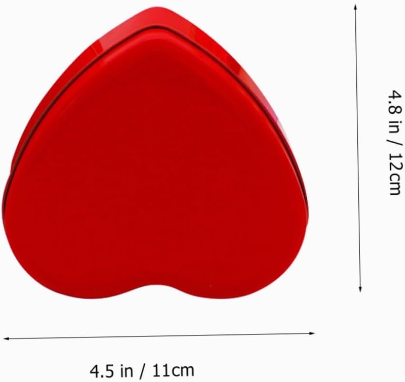 Heart Shaped Metal Candy Box For Biscuits Treats Valentines Wedding Party - Image 3