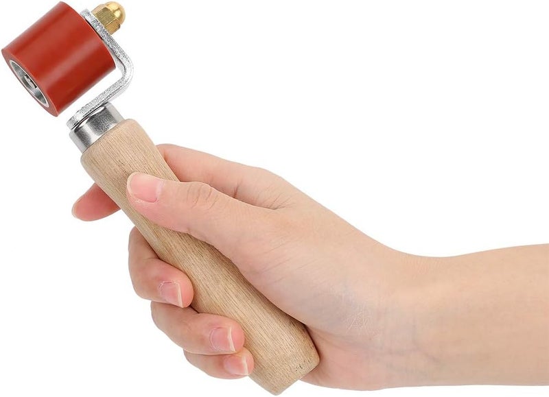 AUDBUA 1.1in Silicone Hand Pressure Roller, 2\u2011Way Bearing Detachable Pressure Roller 260°C High Temperature Resistant Welding Tool (1#) - Image 3