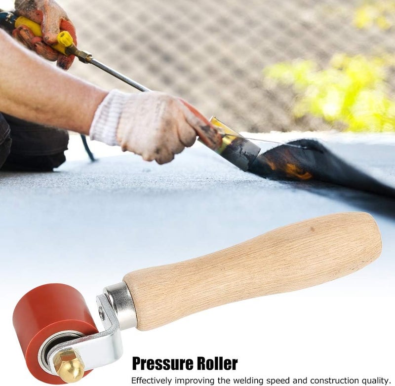 AUDBUA 1.1in Silicone Hand Pressure Roller, 2\u2011Way Bearing Detachable Pressure Roller 260°C High Temperature Resistant Welding Tool (1#) - Image 5