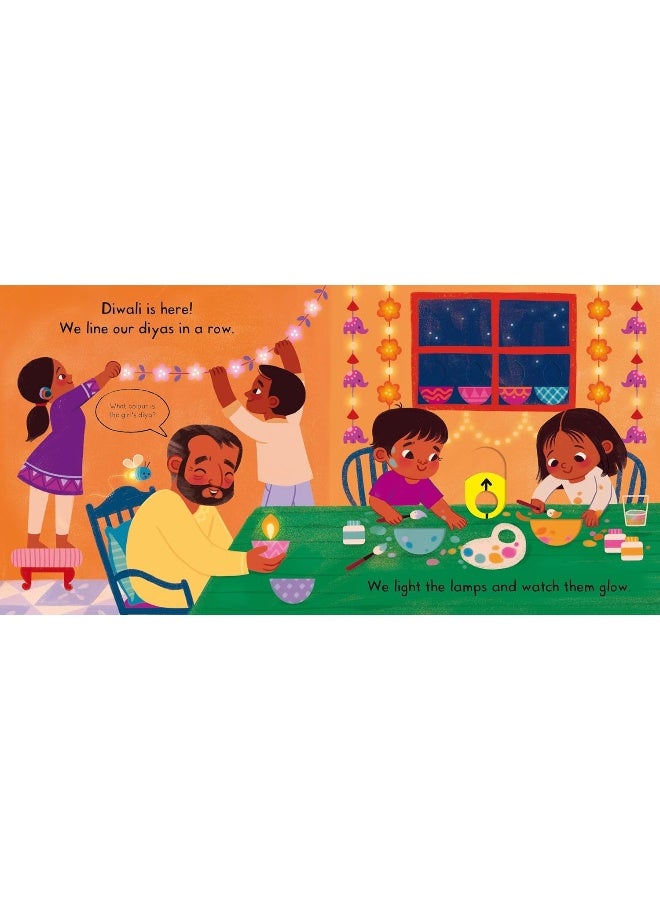 Busy Diwali: A Push, Pull, Slide Book  - Image 3