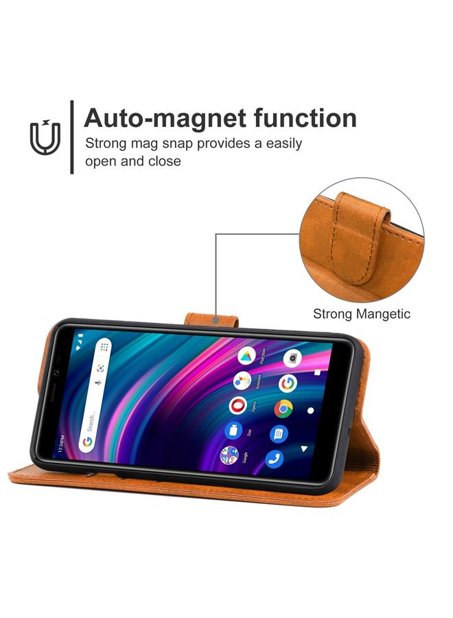 Zaboon Case For BLU J9L Leather Phone Case - Image 4