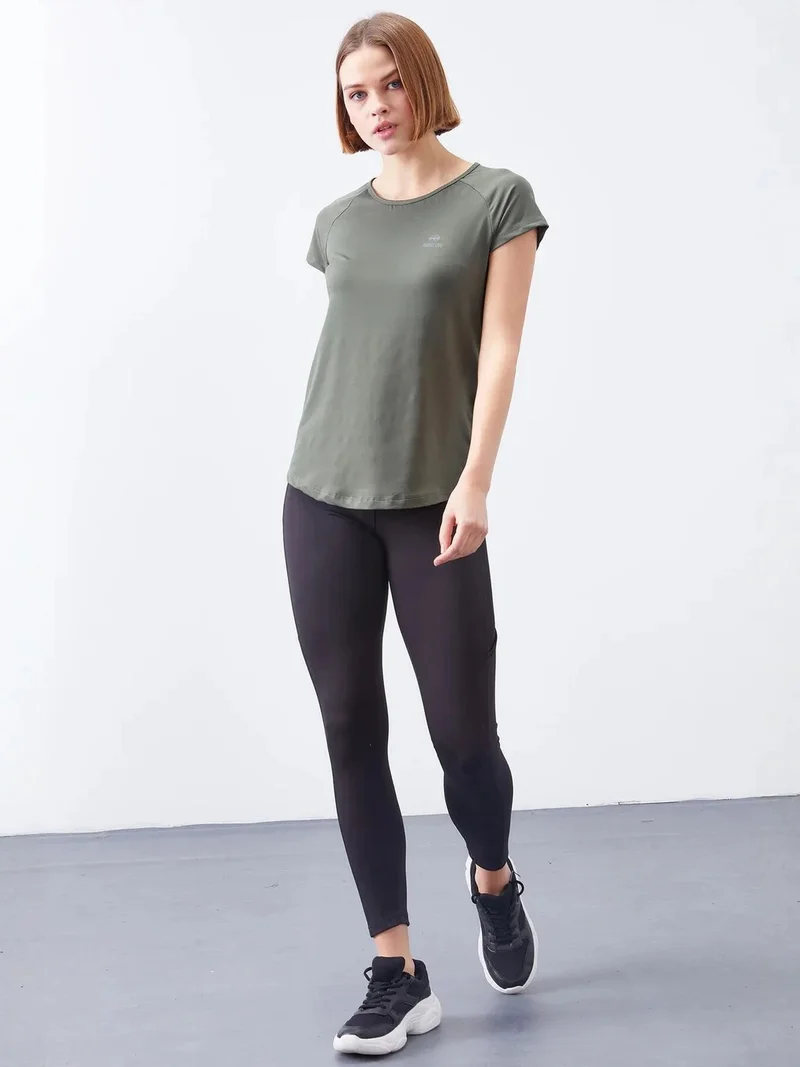 تومي لايف TOMMY Women's Short-Sleeve Crew Neck T-Shirt