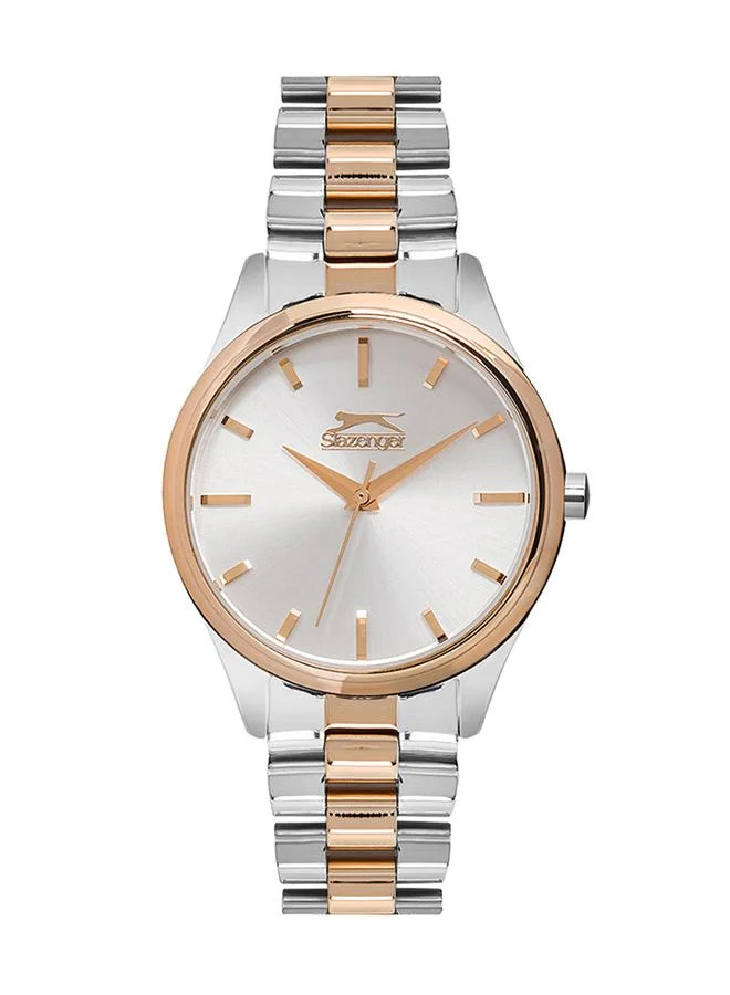 سلازنجر Slazenger SL.9.6246.3.03 Women's Analog Display Watch & Stainless Steel Strap Rose Gold