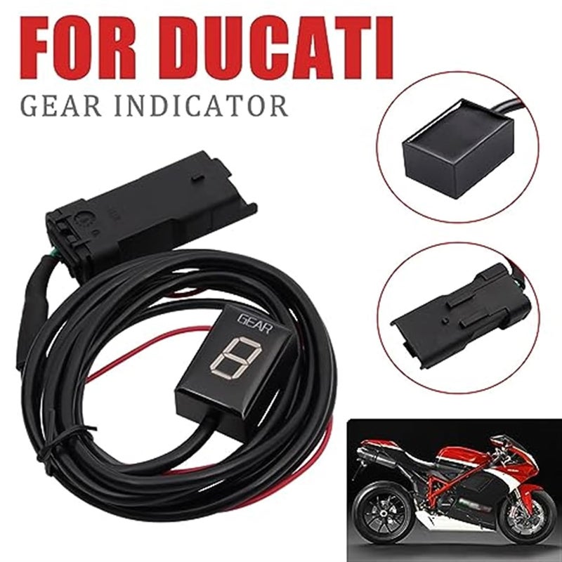 Wivplex Digital Gear Indicator for Monster 821 (2014-2019) - Image 2