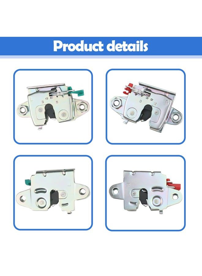 Osompar 1 Pair Tailgate Latch Lock and Rod Left Right Side Compatible with Toyota Tundra 2007-2021 Replaces 65780-0C041 65790-0C041 65655-0C011 65656-0C011 - Image 5