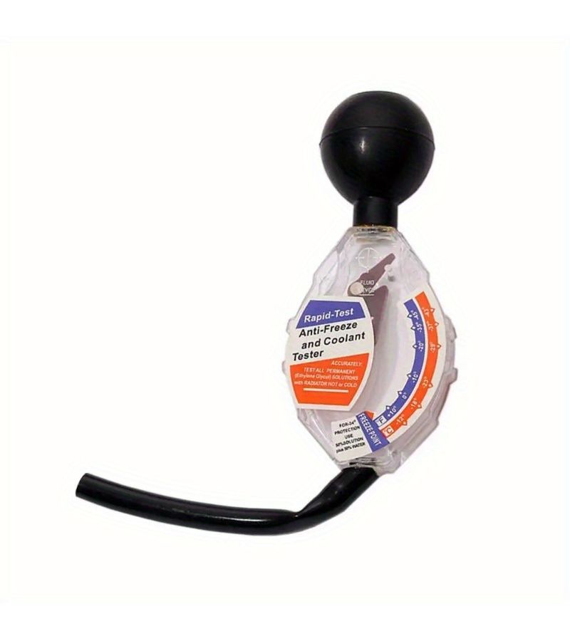 White High Precision Coolant Tester For Car Radiator Antifreeze Testing Auto Cooling System Replacement Tool - Image 4