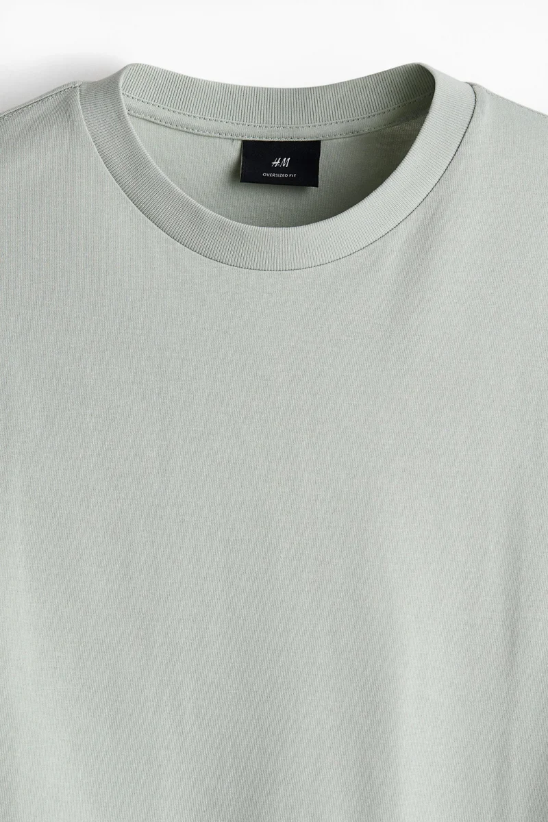 اتش اند ام تي-شيرت بقصة فضفاضة