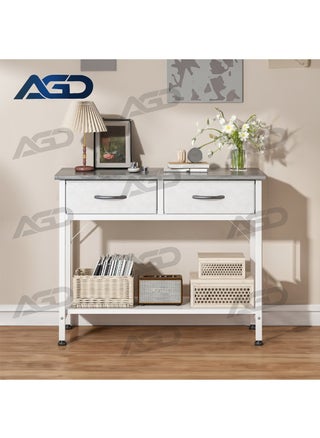 Entryway Table with 2-Tier Storage Shelves, Sofa Table with 2 Drawers, Console for Entryway, Living Room, Kitchen, Foyer, Office 85*35*75cm - pzsku/ZA1BE6679032229546C4DZ/45/_/1728717942/9c471c15-9720-45a4-a115-a4869c076016