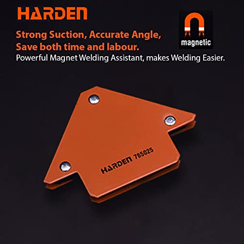 Harden Welding Magnetic Angle Set Corner Clamp MultiAngle for Welding and Holding Purpose 115kg Holding Force Capacity 765025 - Image 3