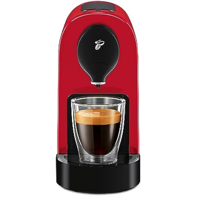 Tchibo Cafissimo Pure Plus Coffee Machine Capsule Machine For Caff Crema Espresso And Coffee 08 L 1250 Watt 119 X 337 X 24 Cm Red - Image 3