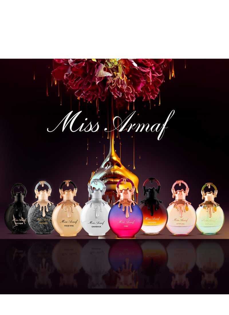 Armaf عطر ارماف للنساء مس ارماف ميستيك او دي بارفان 100 مل للنساء، عطر يدوم طويلاً، أسود  - Image 4