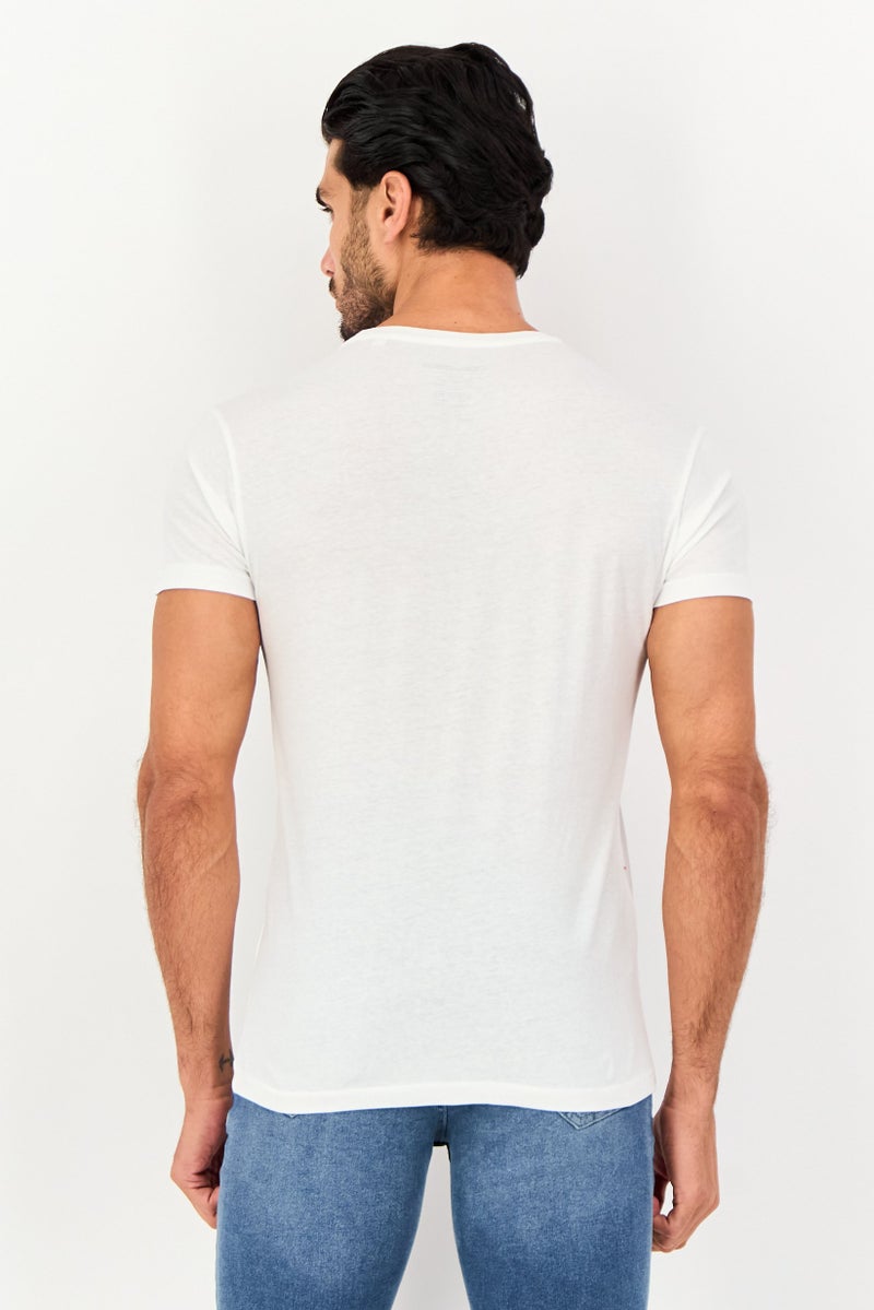 DIFUZED Mario Kart By Difuzed Men Crew Neck Short Sleeve Graphic Print T-Shirt, White - Image 4