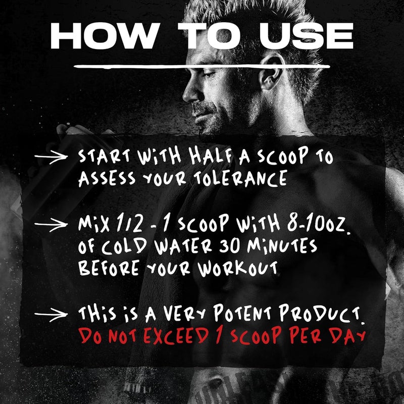 AFTERDARK INHUMAN PreWorkout Powder Enhanced MindMuscle Connection Sustained Energy Potent Nootropic Blend Vegan GlutenFree SoyFree 400mg Caffeine No Crash Watermelon - Image 5