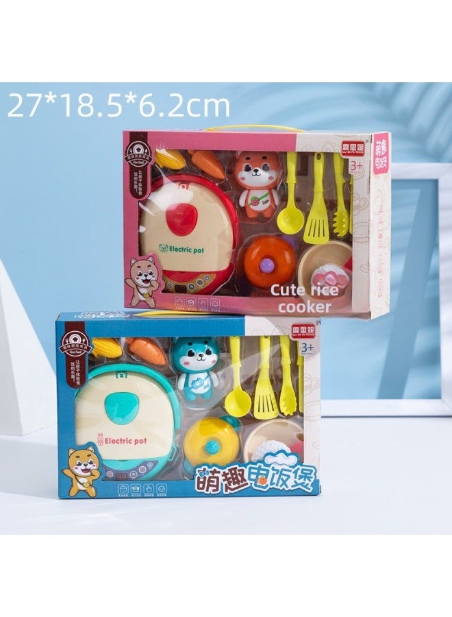 Creative Simulation Children Play House Toys 3-6 Years Old Girl Stall Supermarket Gift Toys A Set-Color:551-71 color Random Mix And Match】 - Image 1