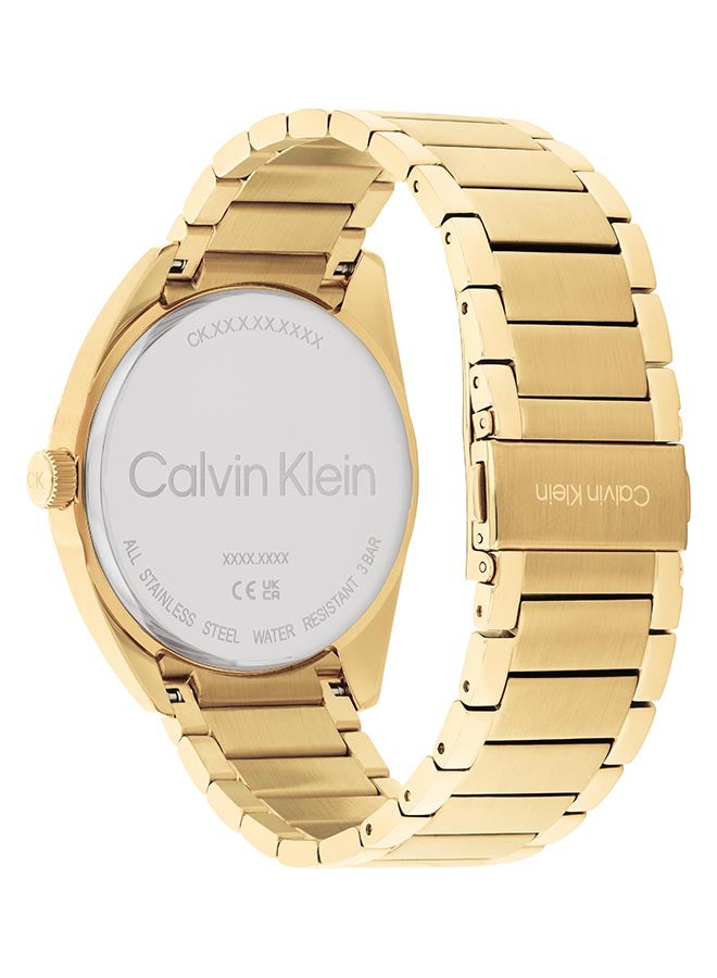 CALVIN KLEIN Men's Analog Round Shape Stainless Steel Wrist Watch 25200447 - 42 Mm - Image 3