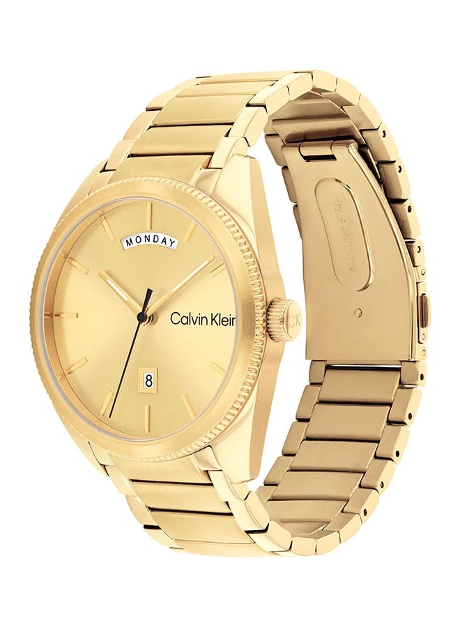 CALVIN KLEIN Men's Analog Round Shape Stainless Steel Wrist Watch 25200447 - 42 Mm - Image 2